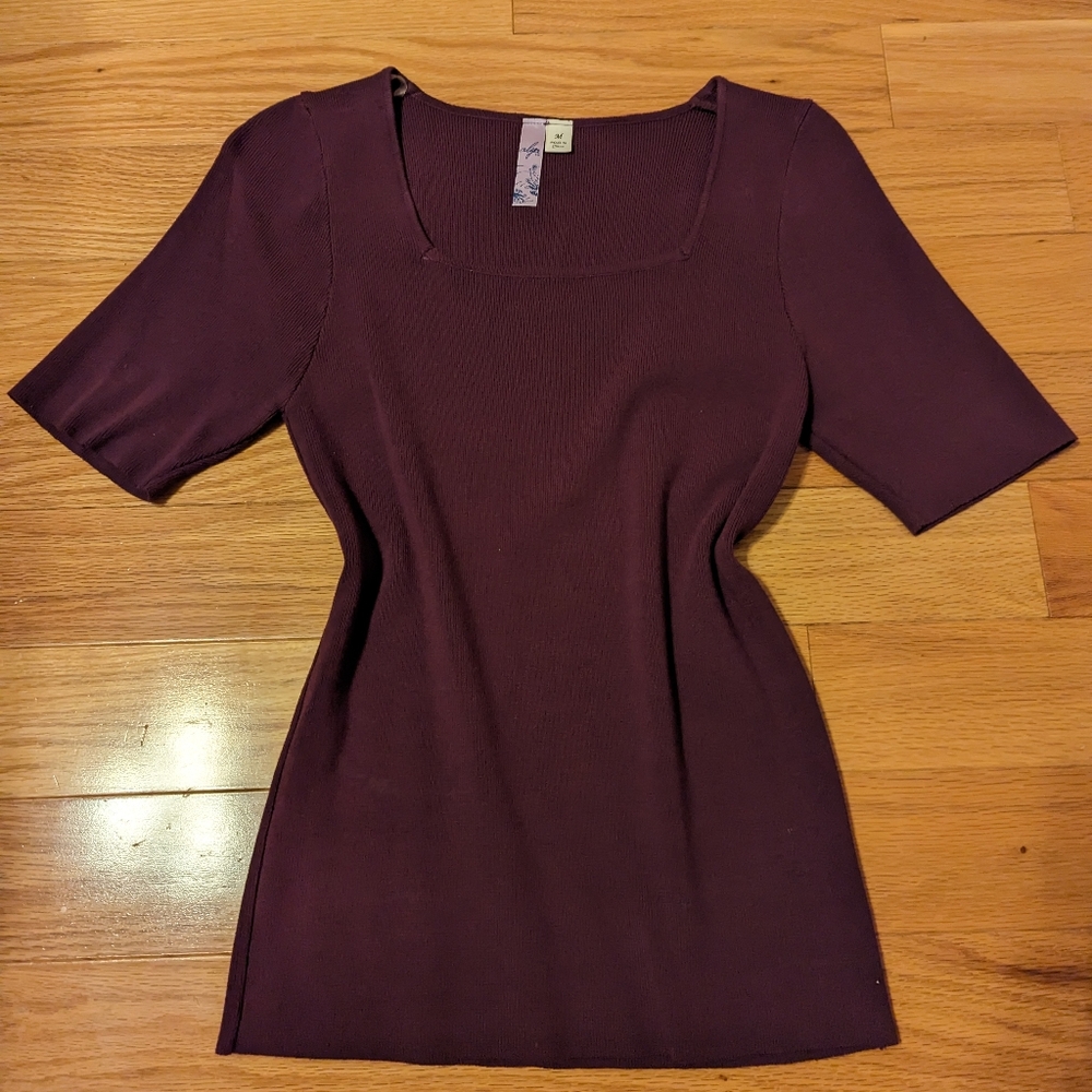Francesca's collection (Alya) quarter sleeve top